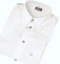 D&G White Long Sleeve Cotton Shirt