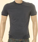 Mens Petrol Short Sleeve Cotton Mix T-Shirt