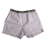 DandG White, Red and Blue Stripe Boxer Shorts