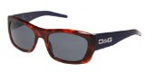 D&G DandG 3012 Sunglasses 759/87 RED HAVANA GREY BLUE 56/19 Large
