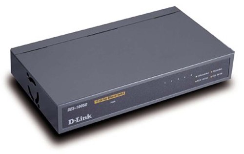 D-Link DES-1005D 5 port 10/100Mb Switch