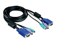 D Link DKVM-CB Cable Kit for DKVM Products - PS/2 Keyboard Cable PS/2 Mouse Cable & Monitor Cable