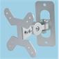 Dabs Value Silver LCD Wall Bracket for Screens