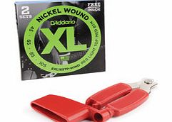 Daddario EXL165 Bass Strings 2 pack with Bass
