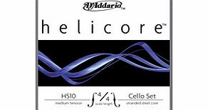 Daddario Helicore Cello Set 4/4 Medium Tension