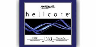 Daddario Helicore Violin String Set 4/4 Scale
