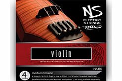 Daddario NS Electric Violin String Set 4/4 Scale
