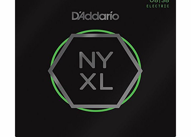 DAddario NYXL0838 8-38 Nickel Wound Extra Super Light Electric Guitar String