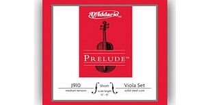Daddario Prelude Viola String Set Short Scale