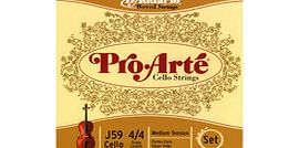 Daddario Pro-Arte Cello 4/4 Scale Medium Tension