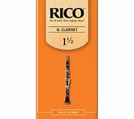 Daddario Rico Bb Clarinet Reeds 1.5 25 Box