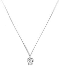Daisy Knights Silver Skull Necklace by Daisy Knights DK19/50