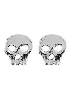 Daisy Knights Silver Skull Stud Earrings by Daisy Knights DK13
