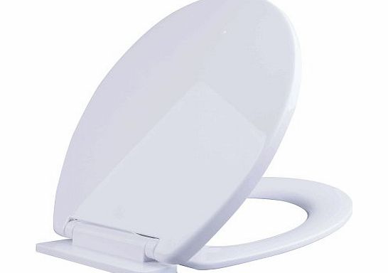 Daka Slow Closing Toilet Seat in White