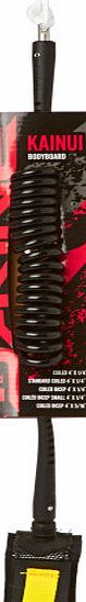 Dakine Kainui 1/4 inch Black Coiled Bodyboard