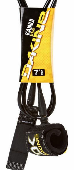 Dakine Kainui 5/16 inch Black Leash - 7ft 0