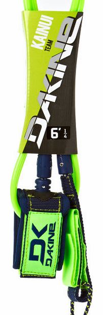 Dakine Kainui Team Navy Lime Leash - 6ft 0