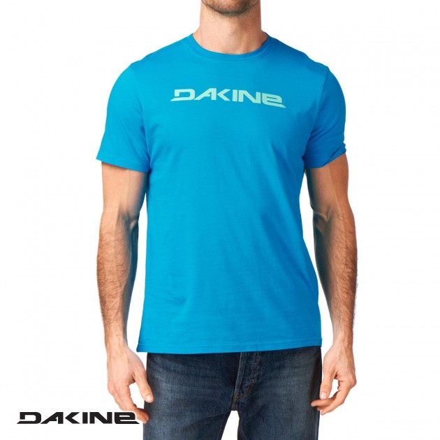 Mens Dakine Rail T-Shirt - Turquoise