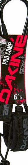 Dakine Pro Comp 3/16inch Leash - Irons Black