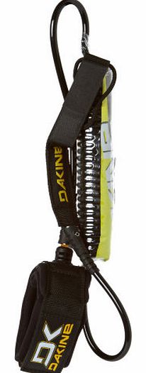 Dakine SUP Black Coiled 1/4inch Calf Leash -