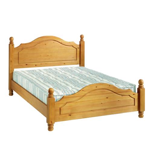 Dakota Pine Double Bed 4`