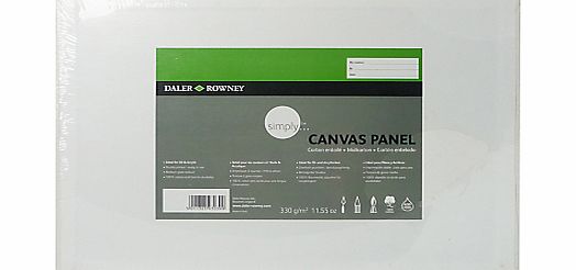 Daler Rowney Daler-Rowney Canvas Panel, 30 x 24cm
