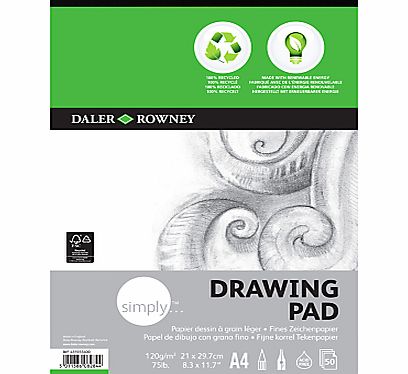 Daler Rowney Daler-Rowney Simply A4 Eco Drawing Pad
