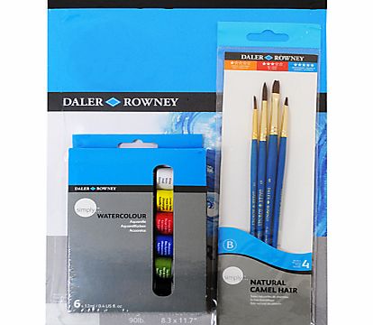 Daler Rowney Daler-Rowney Simply A4 Watercolour Set