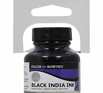 Daler Rowney Daler-Rowney Simply India Ink, Black