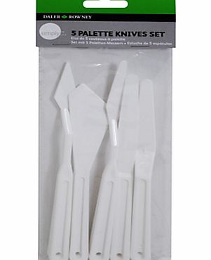 Daler-Rowney Simply Palette Knives, Set of 5
