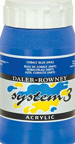 Daler-Rowney Daler Rowney System 3 Acrylic Paint Cobalt Blue