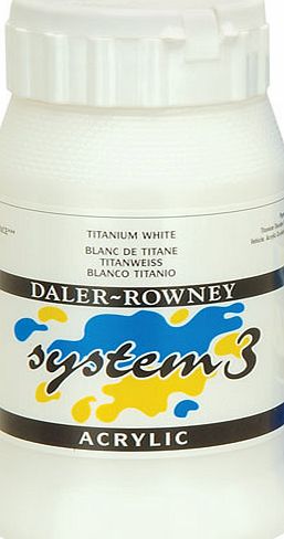 Daler-Rowney Daler Rowney System 3 Acrylic Paint Titanium
