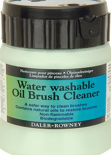 Daler-Rowney Daler Rowney Water Wash Oil Brush Cleaner 250ml