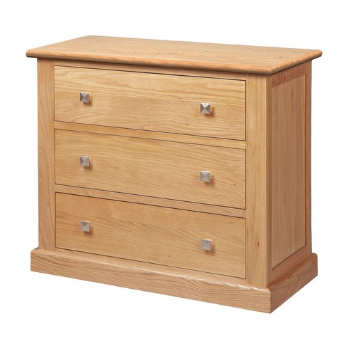 Dalton Oak 3 Drawer Chest 350.008