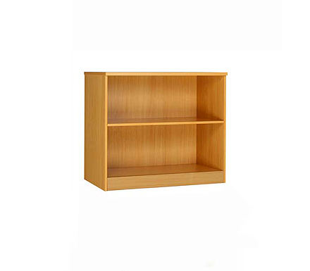Dams Furniture Ltd Access Deluxe 2 Shelf Bookcase in Oak