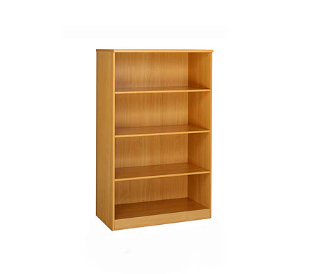 Dams Furniture Ltd Access Deluxe 4 Shelf Bookcase in Oak