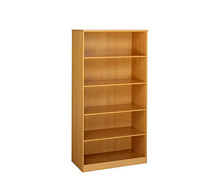 Dams Furniture Ltd Access Deluxe 5 Shelf Bookcase in Oak