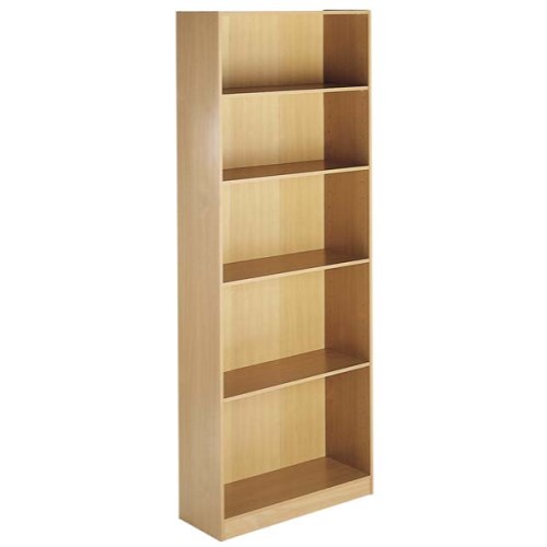 Dams Furniture Maestro 5 Shelf Bookcase in Oak