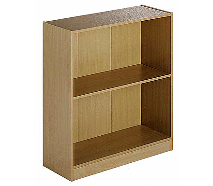 Dams Furniture Ltd Maestro 2 Shelf Bookcase in Oak