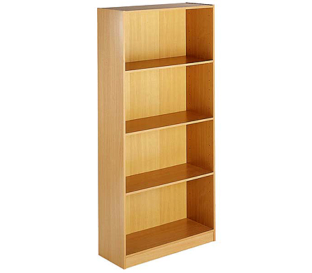 Dams Furniture Ltd Maestro 4 Shelf Bookcase in Beech