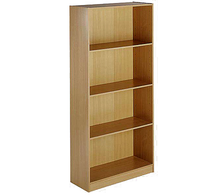 Dams Furniture Ltd Maestro 4 Shelf Bookcase in Oak