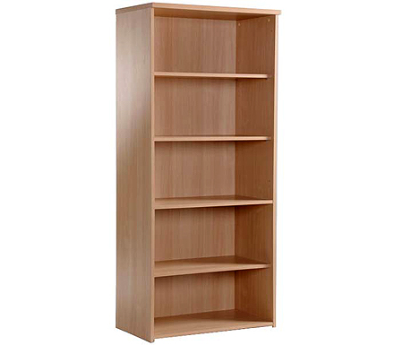 Dams Furniture Ltd Momento 5 Shelf Bookcase in Beech