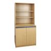 BOOKCASE BEECH W755 x D350 x H805
