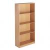 OPEN FRONT BOOKCASE 3 SHELVES BEECH W756 x D306