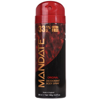 Mandate 200ml Deodorant Body Spray (including