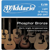 EJ38 12-String Phosphor Bronze Light (10-47)