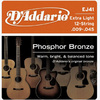 Dand#39;Addario EJ41 12-String Phosphor Bronze Extra Light