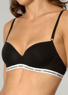Jersey Stretch Basics balconette bra
