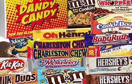 Dandy Candy American Chocolate Gift Hamper - The Perfect Gift For Christmas