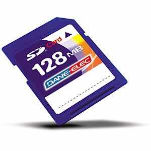 DANE-ELEC 128 Mb SD Card